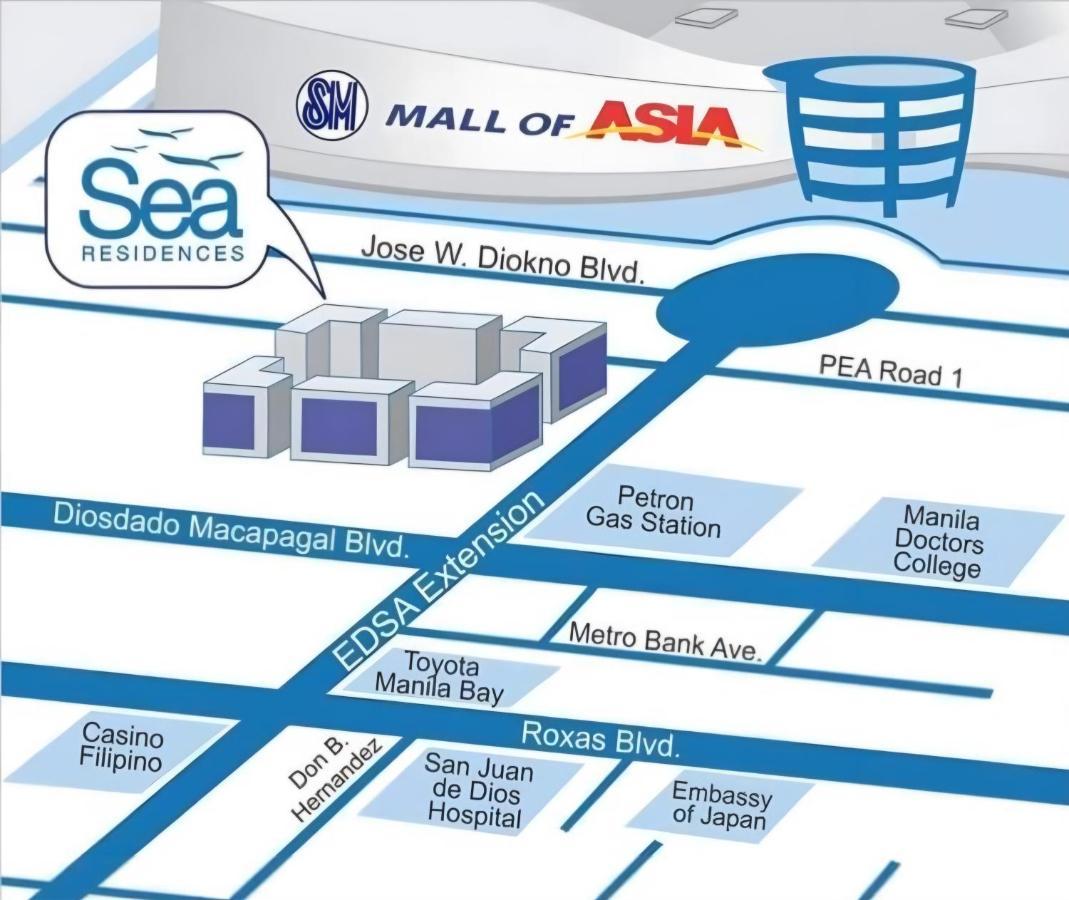 Reese @ Sea Residences Manila Zewnętrze zdjęcie